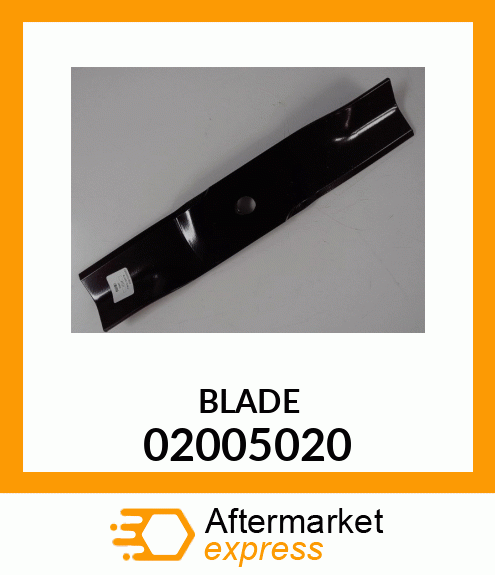 Spare part 02005020 + BLADE