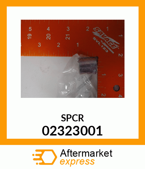 Spare part 02323001 + SPCR