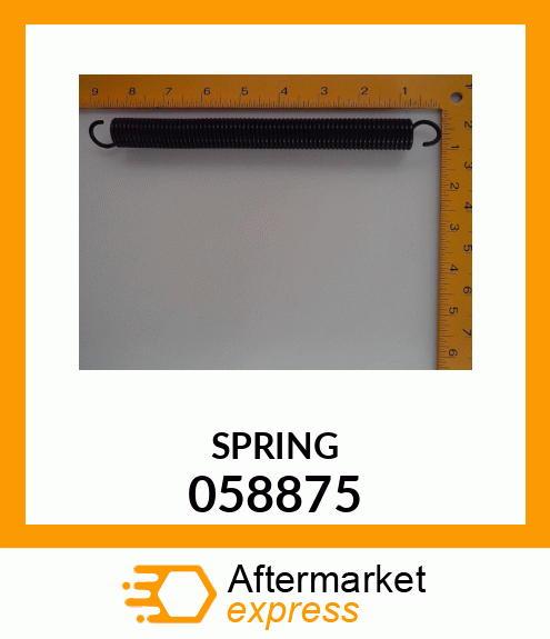 Spare part 058875 + SPRING