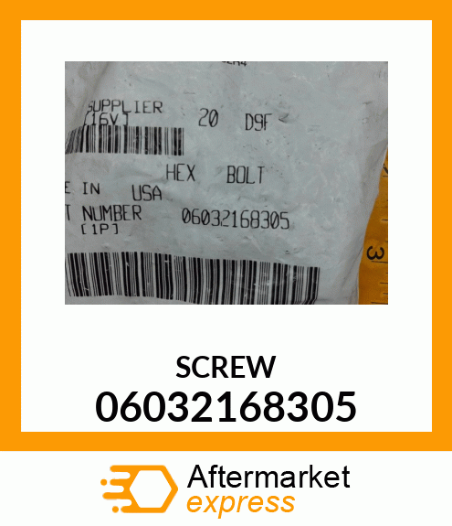 SCREW 06032168305