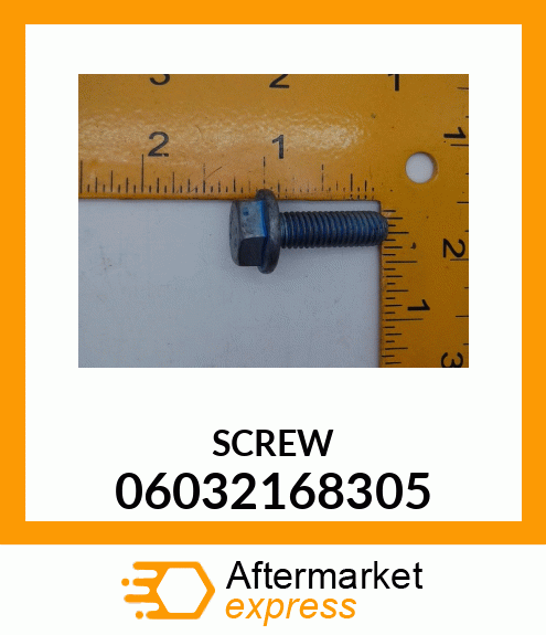 Spare part 06032168305 + SCREW