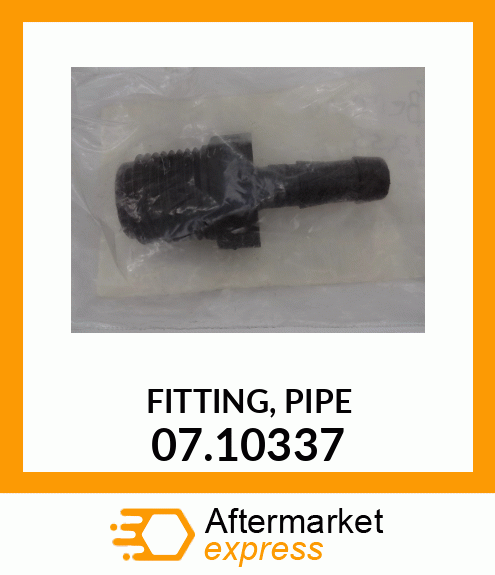 Spare part 07.10337 + FITTING,_PIPE