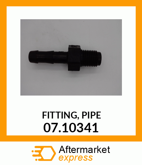 Spare part 07.10341 + FITTING,_PIPE