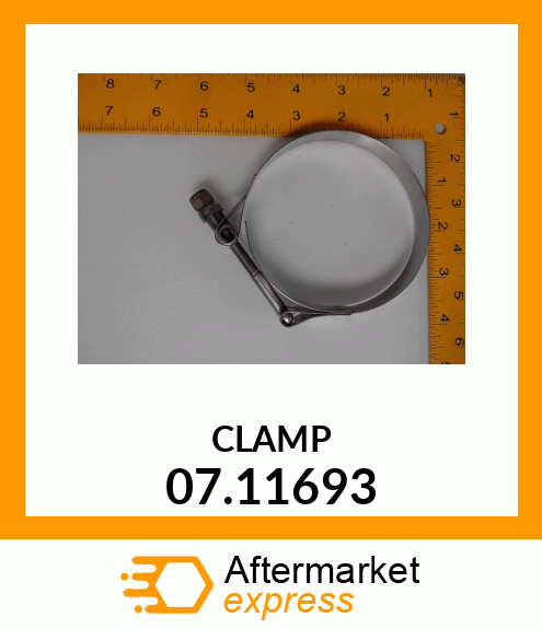 Spare part 07.11693 + CLAMP