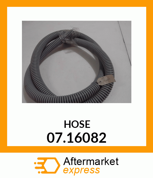 Spare part 07.16082 + HOSE