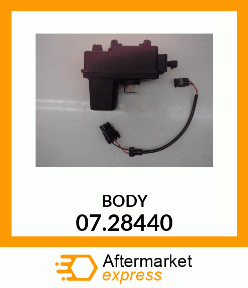 Spare part 07.28440 + BODY