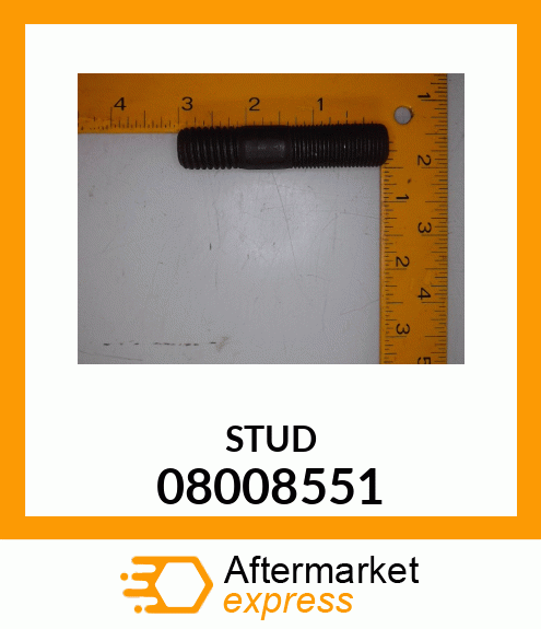 Spare part 08008551 + STUD