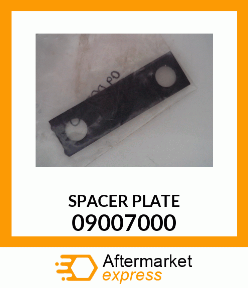 Spare part 09007000 + SPACERPLATE