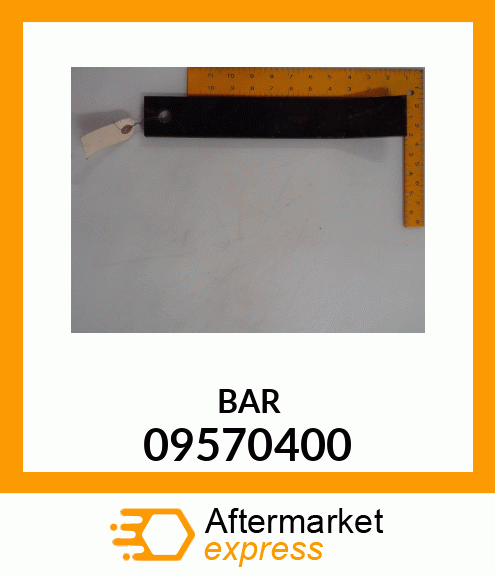 Spare part 09570400 + BAR