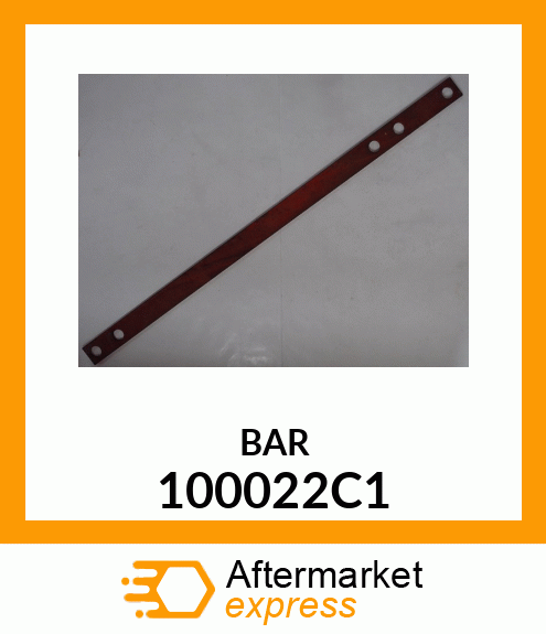 Spare part 100022C1 + BAR