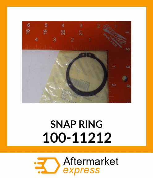 Spare part 100-11212 + RING