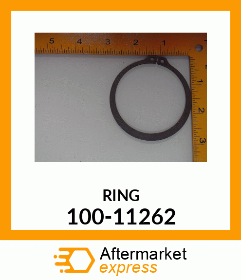 Spare part 100-11262 + RING