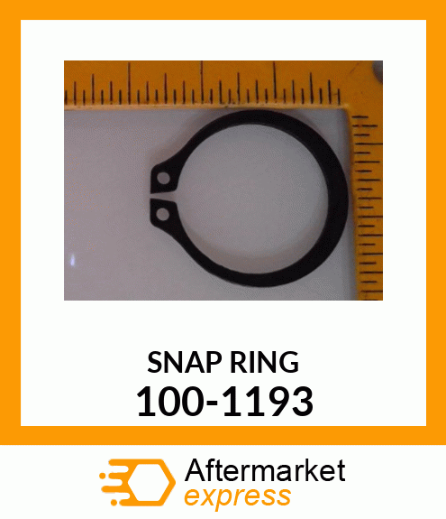 Spare part 100-1193 + RING