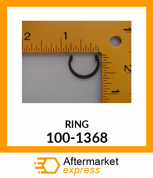 Spare part 100-1368 + RING