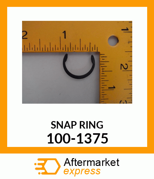 Spare part 100-1375 + RING