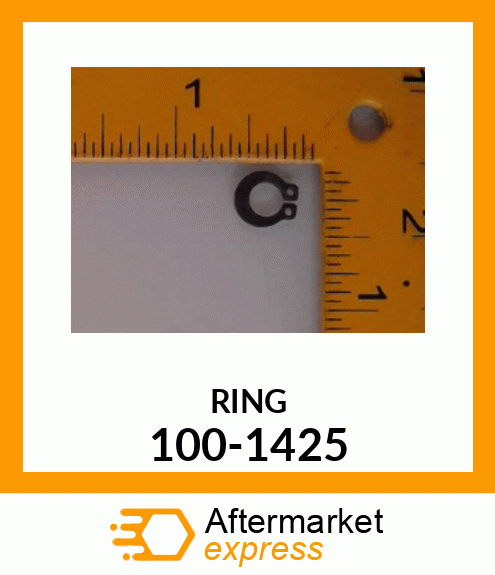 Spare part 100-1425 + RING