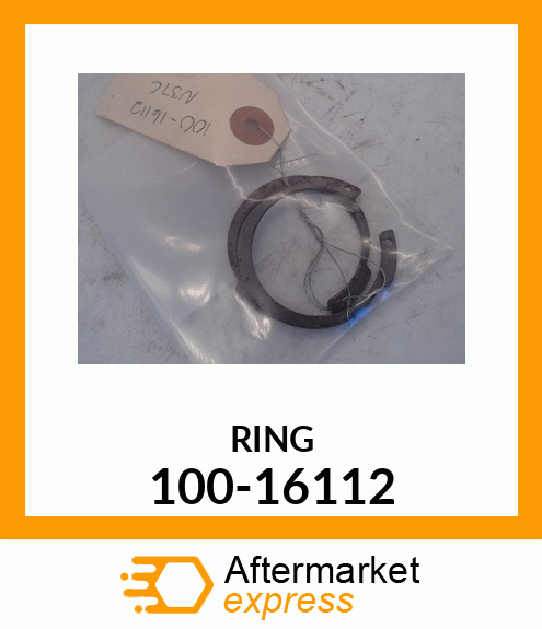 Spare part 100-16112 + RING