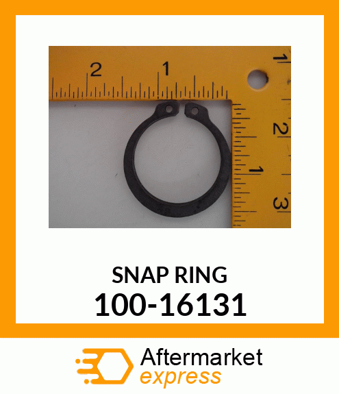 Spare part 100-16131 + SNAP_RING