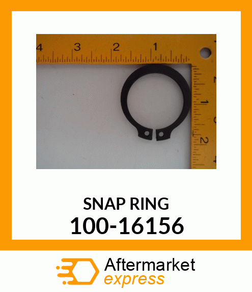 Spare part 100-16156 + SNAP_RING