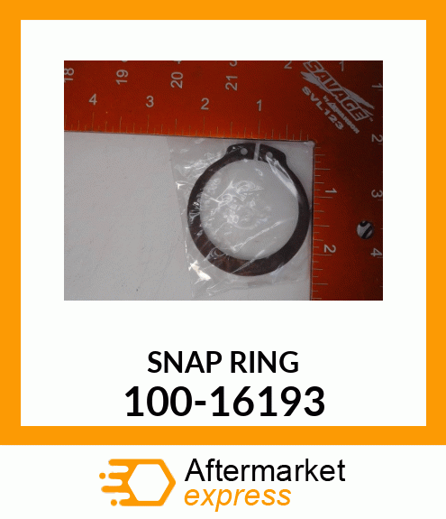 Spare part 100-16193 + SNAPRING