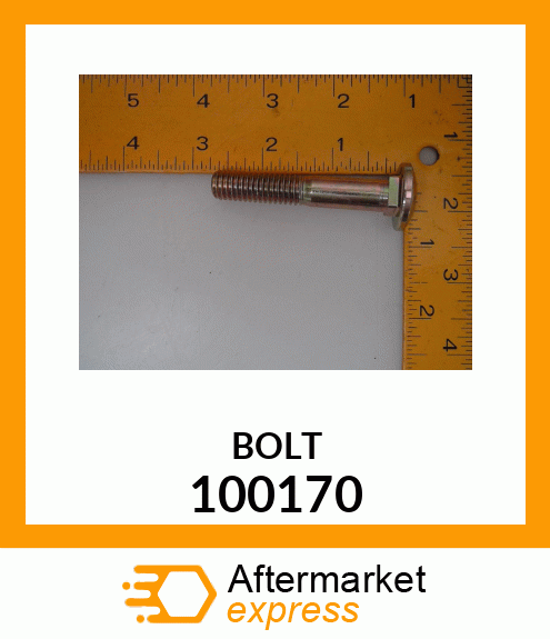 Spare part 100170 + BOLT