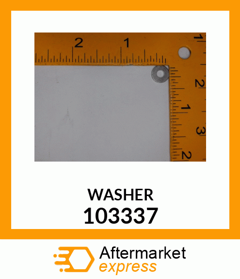 WASHER 103337