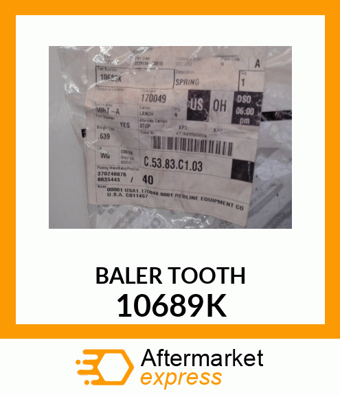 BALER_TOOTH 10689K