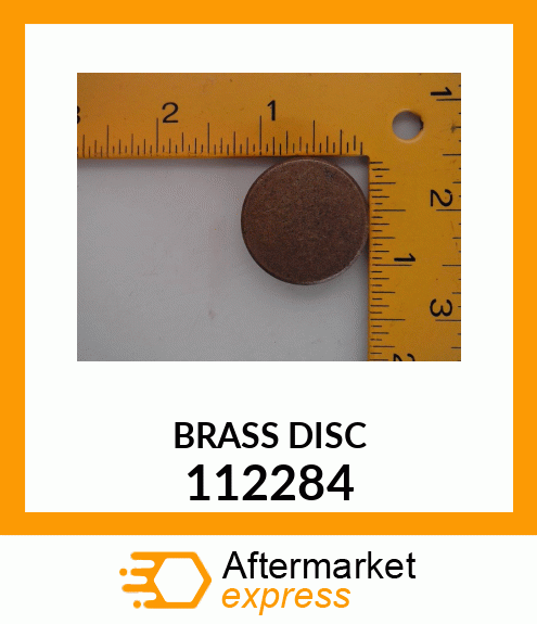 BRASSDISK 112284