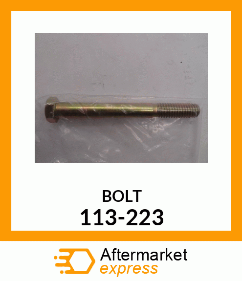 BOLT 113-223