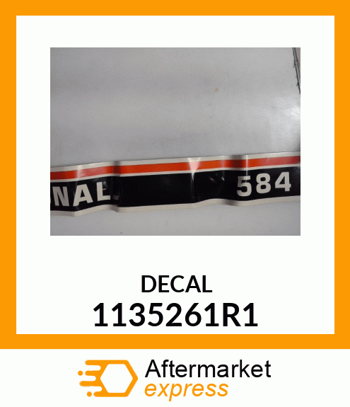 DECAL 1135261R1