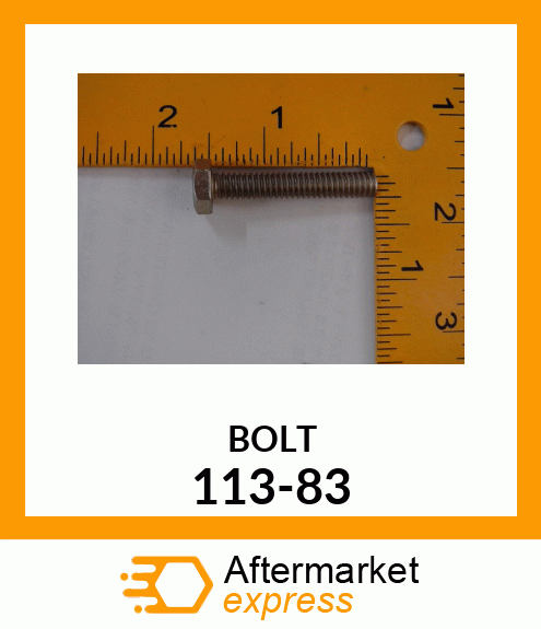 BOLT 113-83