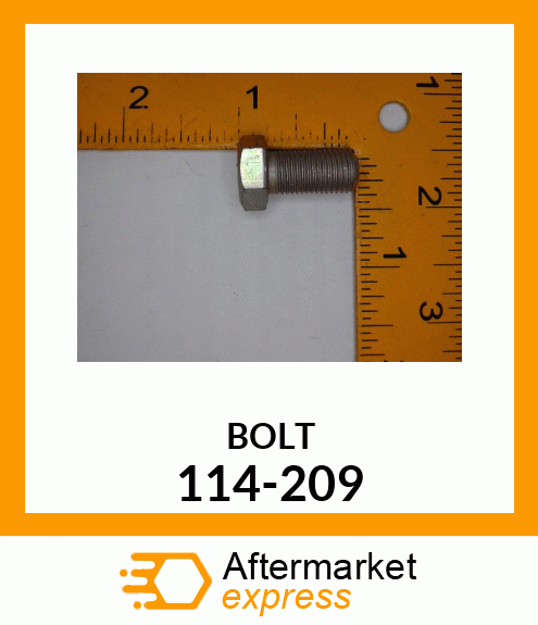 BOLT 114-209