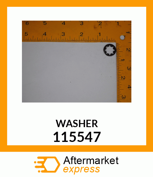 WASHER 115547