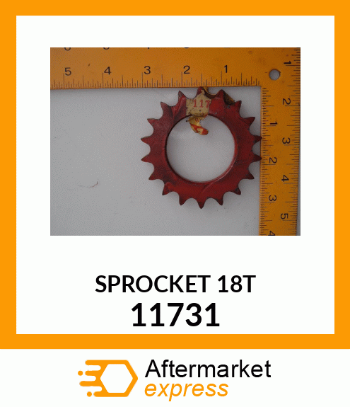 SPROCKET18T 11731