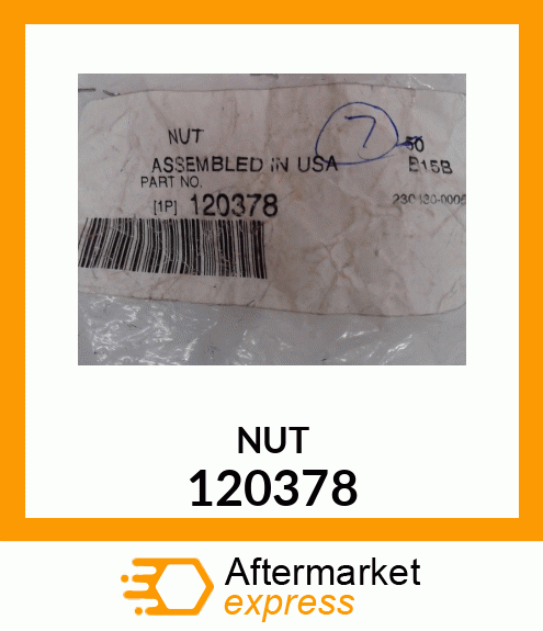 NUT 120378