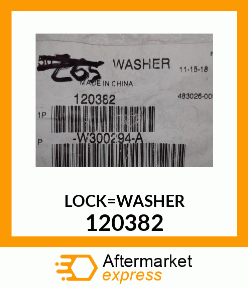 LOCKWASHER 120382