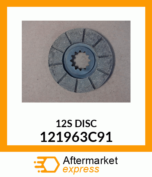 Brake Disc CNH 121963C91