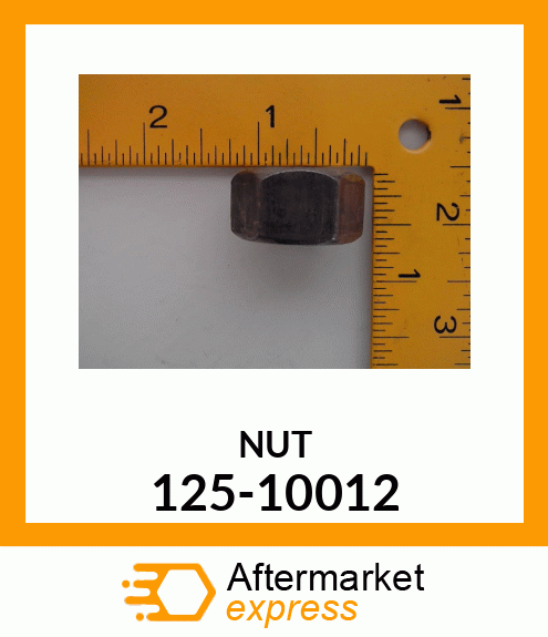 NUT 125-10012