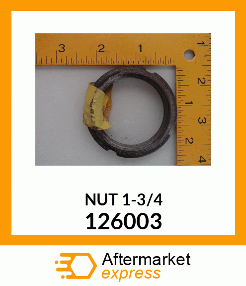 NUT 126003