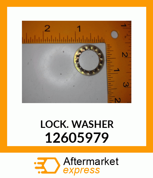 LOCKWASHER 12605979