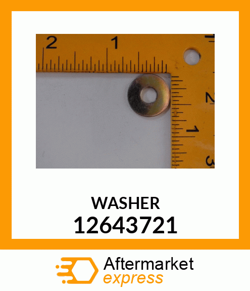 WASHER 12643721