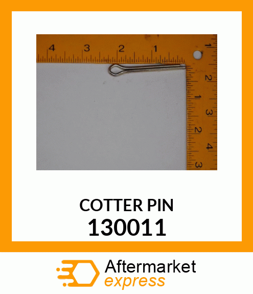 PIN,COTTER 130011