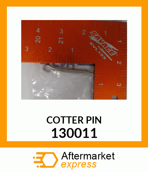 PIN,COTTER 130011