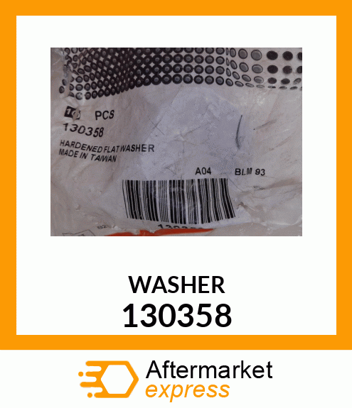 WASHER 130358