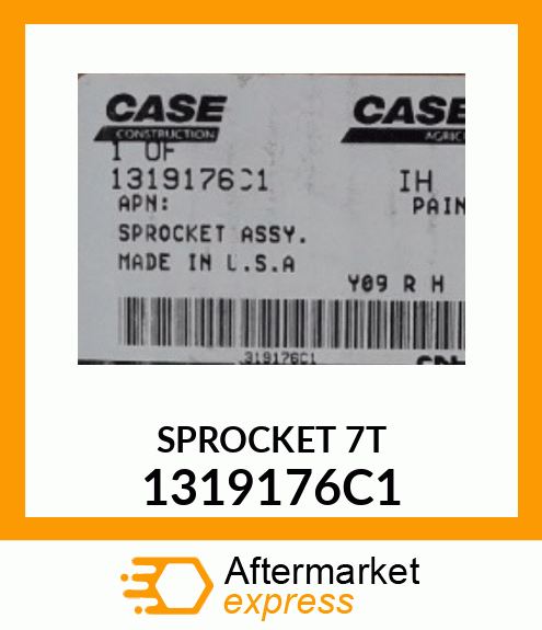 SPROCKET_7T 1319176C1