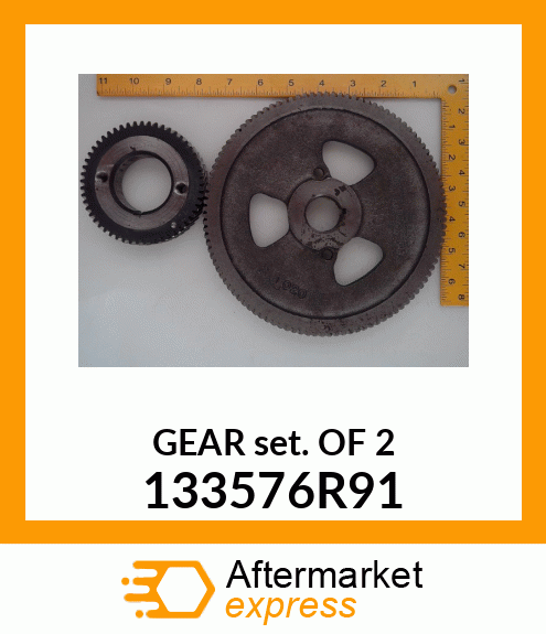 GEARSETOF2 133576R91