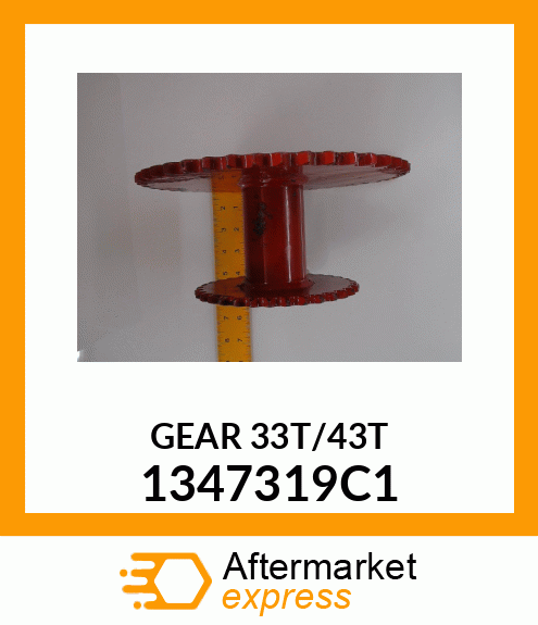 GEAR/33T/43T 1347319C1