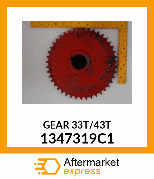 GEAR/33T/43T 1347319C1