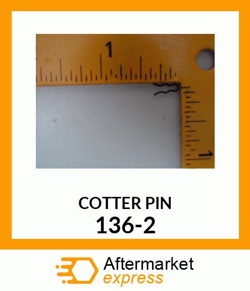 COTTERPIN 136-2