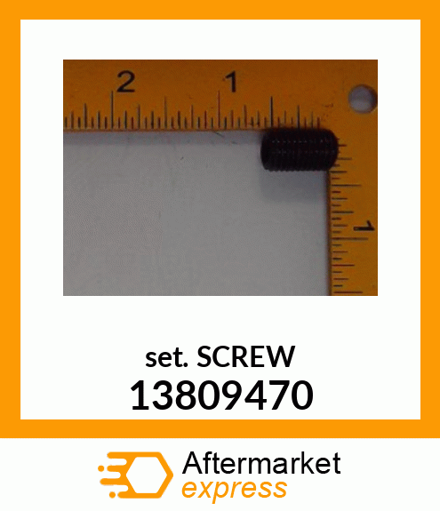 SETSCREW 13809470